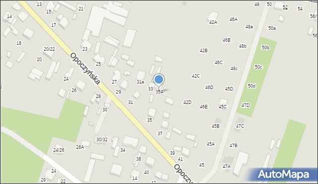 Tomaszów Mazowiecki, Opoczyńska, 35A, mapa Tomaszów Mazowiecki