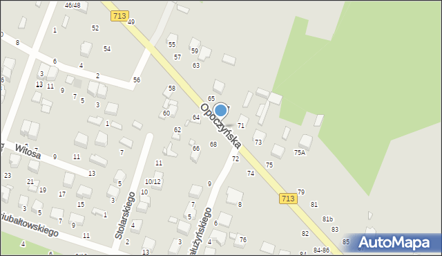 Tomaszów Mazowiecki, Opoczyńska, 69, mapa Tomaszów Mazowiecki