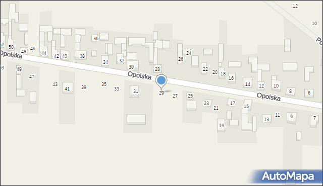 Winowno, Opolska, 29, mapa Winowno