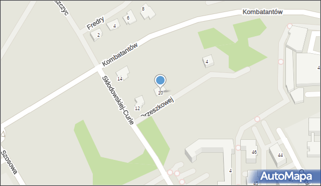 Barlinek, Orzeszkowej Elizy, 10, mapa Barlinek