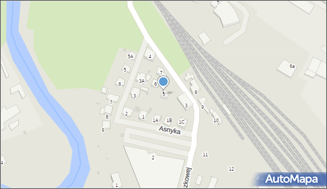 Bartoszyce, Orzeszkowej Elizy, 5, mapa Bartoszyce