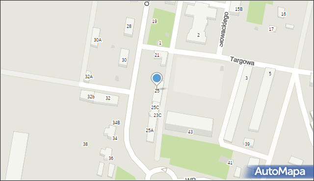 Borne Sulinowo, Orła Białego, 25, mapa Borne Sulinowo