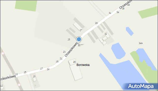 Brandwica, Orzeszkowej Elizy, 30, mapa Brandwica