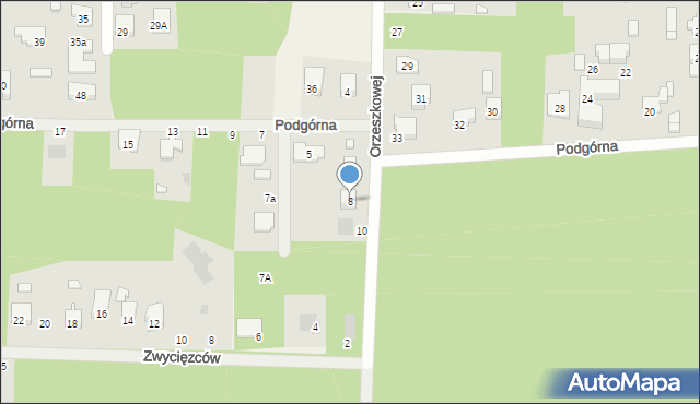 Celestynów, Orzeszkowej Elizy, 8, mapa Celestynów