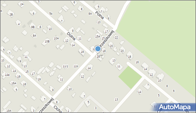 Czarna Białostocka, Orzeszkowej Elizy, 16, mapa Czarna Białostocka