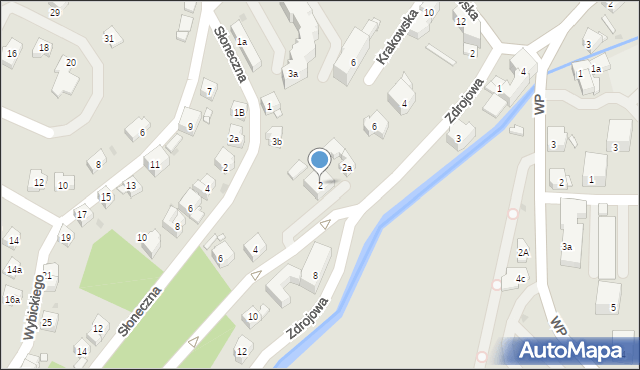 Duszniki-Zdrój, Orzechowa, 2, mapa Duszniki-Zdrój