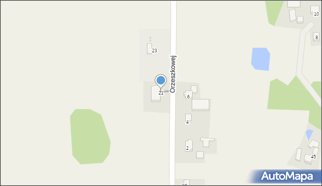 Golasowice, Orzeszkowej Elizy, 21, mapa Golasowice