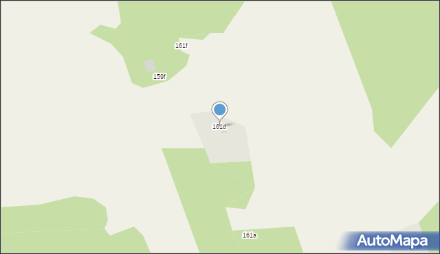 Gorczyca, Orla, 161d, mapa Gorczyca