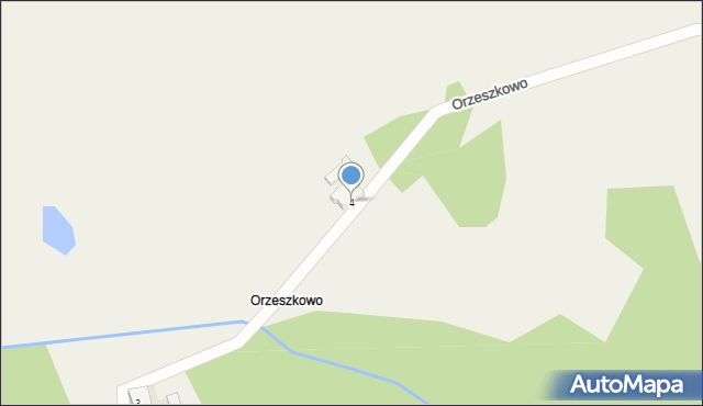 Iglice, Orzeszkowo, 4, mapa Iglice