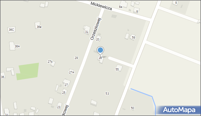 Janowiec Wielkopolski, Orzeszkowej Elizy, 18, mapa Janowiec Wielkopolski