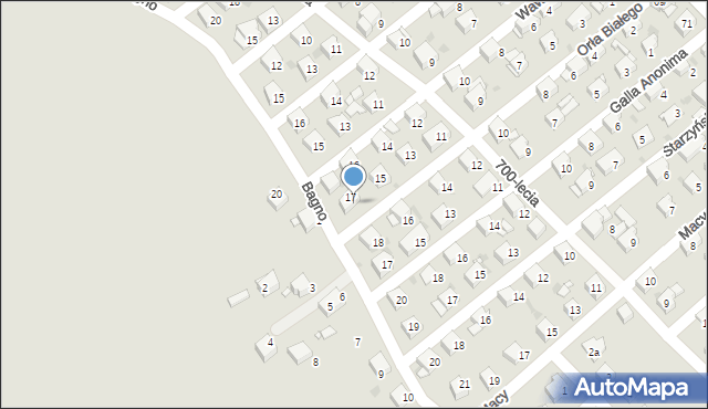 Jaworzno, Orła Białego, 19, mapa Jaworzno