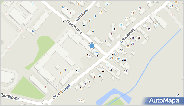 Kłobuck, Orzeszkowej Elizy, 7B, mapa Kłobuck