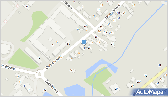Kłobuck, Orzeszkowej Elizy, 8, mapa Kłobuck