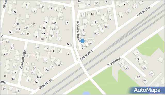 Kobyłka, Orszagha Antoniego, 2, mapa Kobyłka