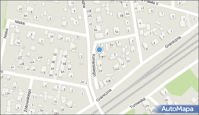 Kobyłka, Orszagha Antoniego, 8C, mapa Kobyłka