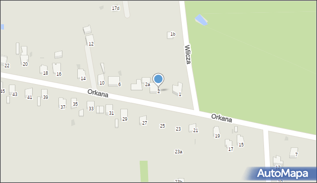 Libiąż, Orkana Władysława, 2, mapa Libiąż