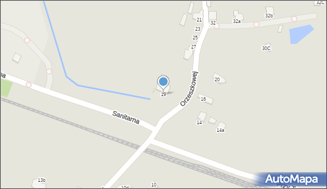 Libiąż, Orzeszkowej Elizy, 19, mapa Libiąż