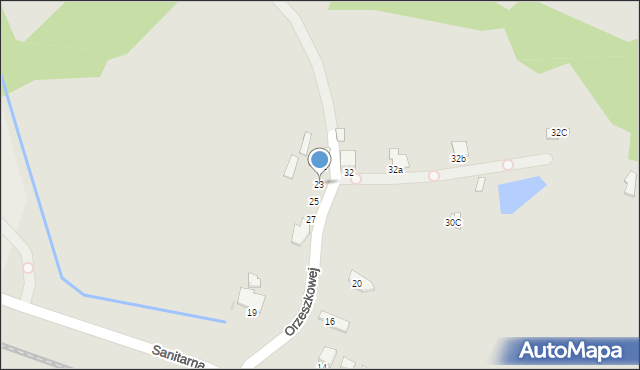 Libiąż, Orzeszkowej Elizy, 23, mapa Libiąż