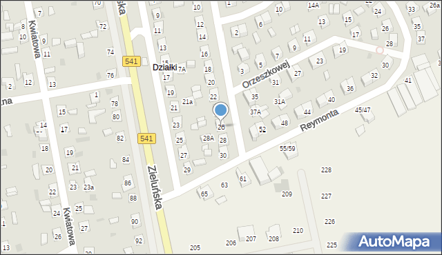 Lidzbark, Orzeszkowej Elizy, 26, mapa Lidzbark