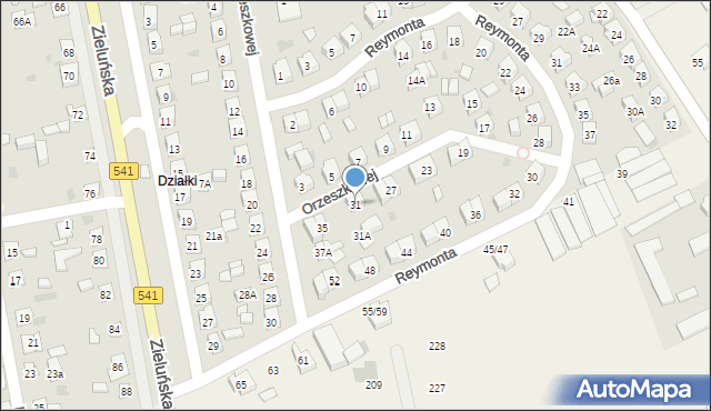 Lidzbark, Orzeszkowej Elizy, 31, mapa Lidzbark