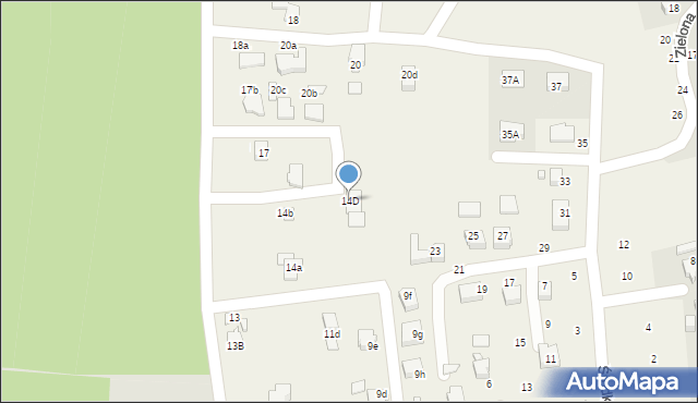 Marklowice, Orla, 14D, mapa Marklowice