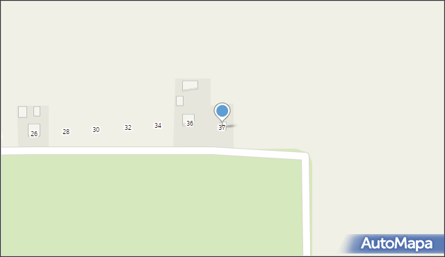 Michalów, Orzechowa, 37, mapa Michalów