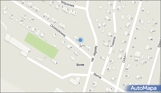 Mielec, Orzeszkowej Elizy, 2A, mapa Mielca