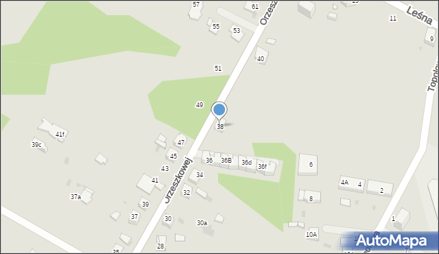 Mysłowice, Orzeszkowej Elizy, 38, mapa Mysłowice