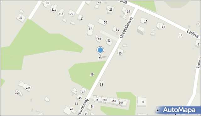 Mysłowice, Orzeszkowej Elizy, 51, mapa Mysłowice