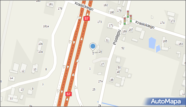 Nowa Wola, Orna, 2, mapa Nowa Wola