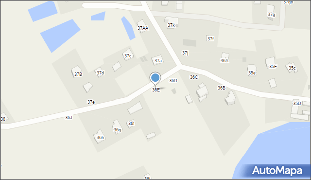 Oracze, Oracze, 36E, mapa Oracze