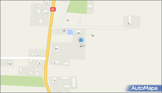 Oracze, Oracze, 6e, mapa Oracze