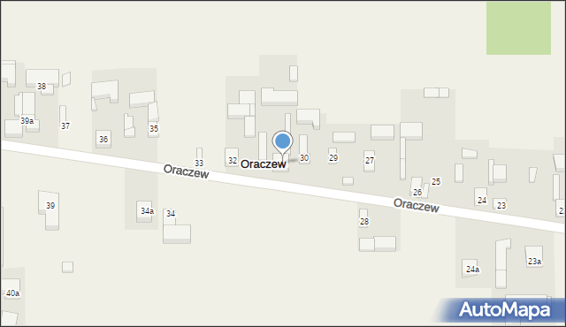 Oraczew, Oraczew, 31, mapa Oraczew