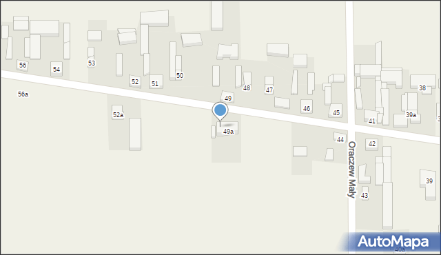 Oraczew, Oraczew, 49b, mapa Oraczew