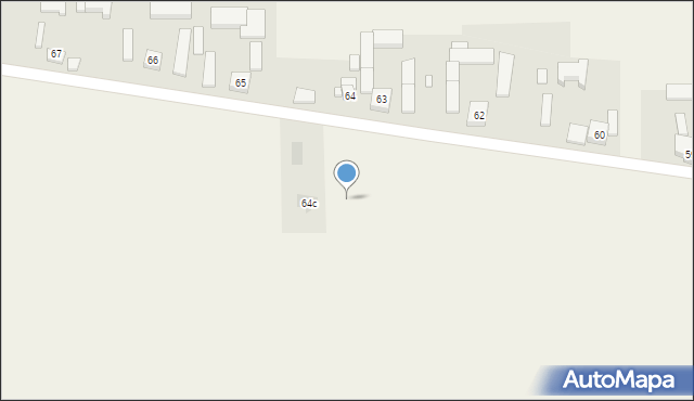 Oraczew, Oraczew, 64b, mapa Oraczew