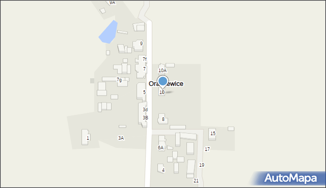 Oraczewice, Oraczewice, 6, mapa Oraczewice