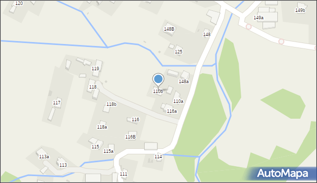 Orawka, Orawka, 110b, mapa Orawka