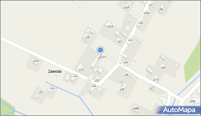 Orawka, Orawka, 129, mapa Orawka