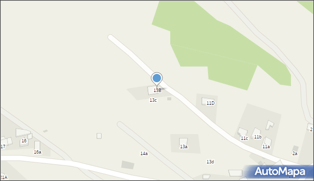 Orawka, Orawka, 13B, mapa Orawka