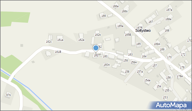 Orawka, Orawka, 161, mapa Orawka