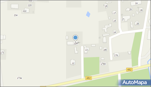 Orchów, Orchów, 12A, mapa Orchów