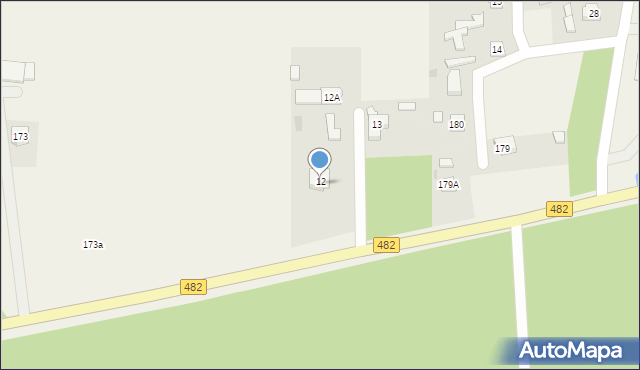 Orchów, Orchów, 12b, mapa Orchów