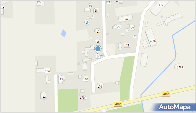 Orchów, Orchów, 14, mapa Orchów