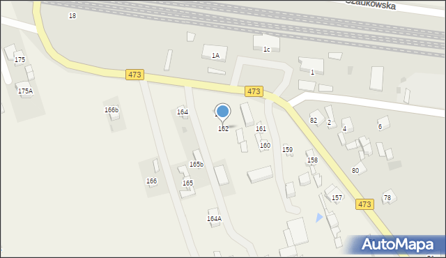 Orchów, Orchów, 162, mapa Orchów