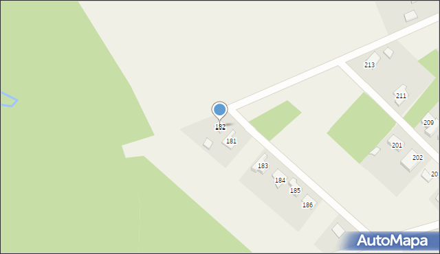 Orchów, Orchów, 182, mapa Orchów