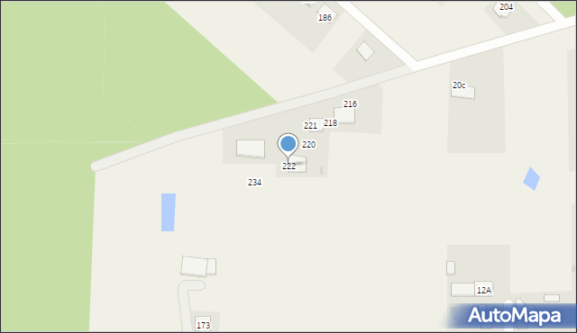 Orchów, Orchów, 222, mapa Orchów