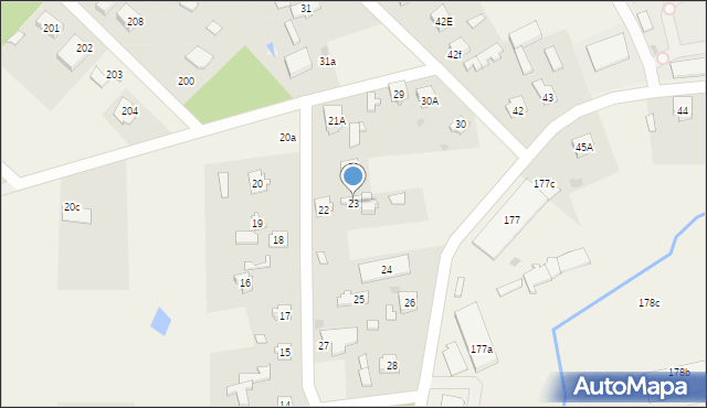 Orchów, Orchów, 23, mapa Orchów