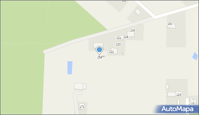 Orchów, Orchów, 234, mapa Orchów