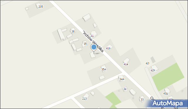 Orchów, Orchów, 35b, mapa Orchów