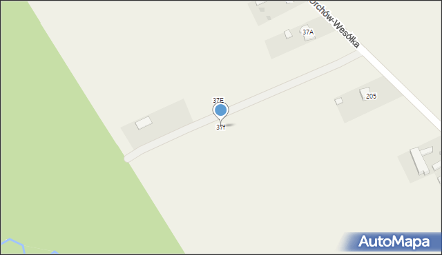 Orchów, Orchów, 37f, mapa Orchów